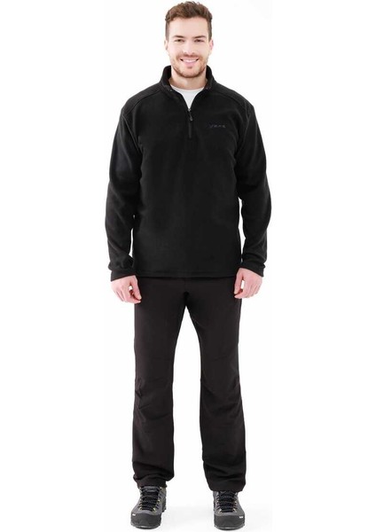 Cedric Erkek Yarım Fermuarlı Ince Polar Sweatshirt indirimleri