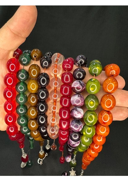 Efe Boy Şak Şak Maskot Akrilik Tesbih 8 Adet Karışık Renk T-772-5 fırsatları