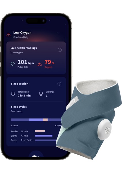 Smart Sock / Akıllı Çorap Gece Mavisi