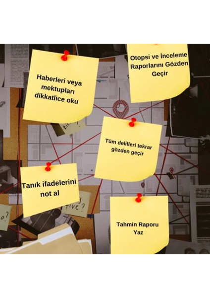 Dedektif Oyunu Kırık Ayna Cinayetleri Dava Dosyası modelleri
