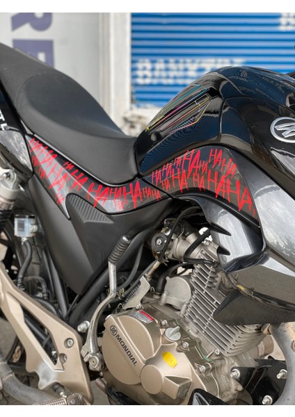 Motor-Araba-Kask Için Kırmızı Renk Hahaha Sticker Etiket(32 Adet Ha) indirimleri