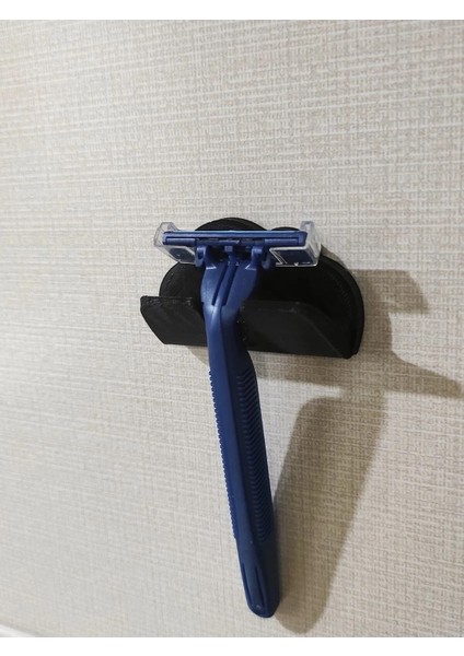 3m Yapışkanlı Bulut Banyo Düzenleyici - Jilet Tutucu Plastik Aparat