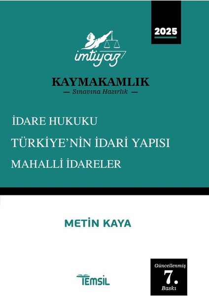 Idare Hukuku Türkiye'nin Idari Yapısı ve Mahalli Idareler