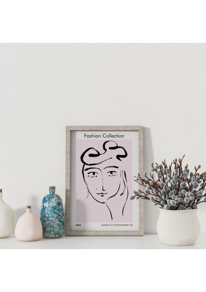 Dekoratif Çerçevesiz Poster Fashion Collection Soyut Çerçevesiz Tablo modelleri