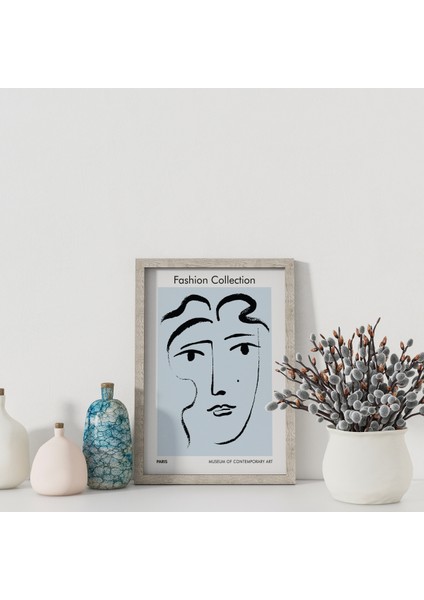 Dekoratif Çerçevesiz Poster Fashion Collection Su Soyut Çerçevesiz Tablo modelleri