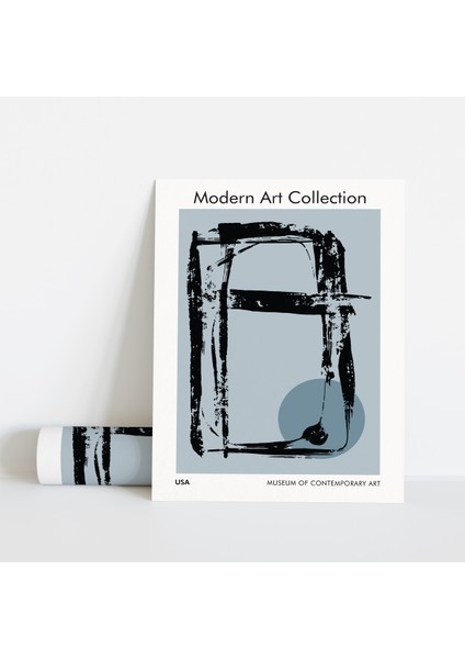 Dekoratif Çerçevesiz Poster Modern Soyut Çerçevesiz Tablo