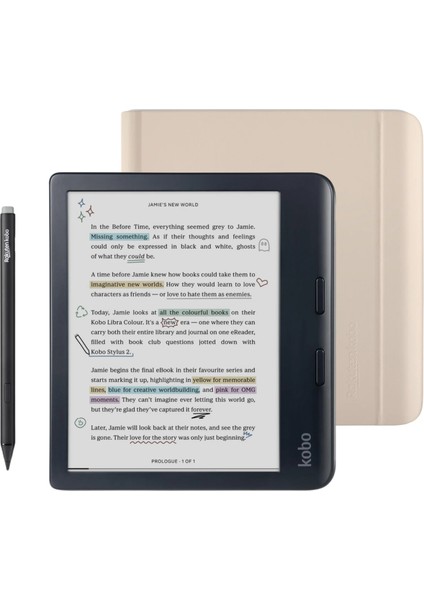 Libra Colour Notebook Kılıf ve Kalem Paketi