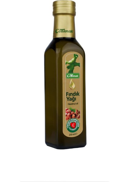 250 ml Fındık Yağı Cam Şişe
