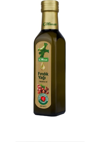 250 ml Fındık Yağı Cam Şişe