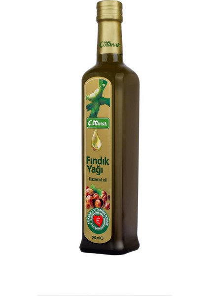 500 ml Fındık Yağı Cam Şişe