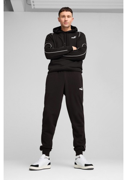Sport Sweatpants Tr Siyah Erkek Eşofman Altı