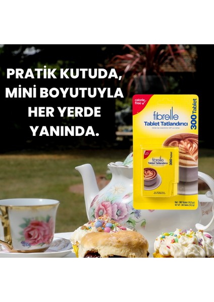 Sukralozlu Tablet Tatlandırıcı 300'lü