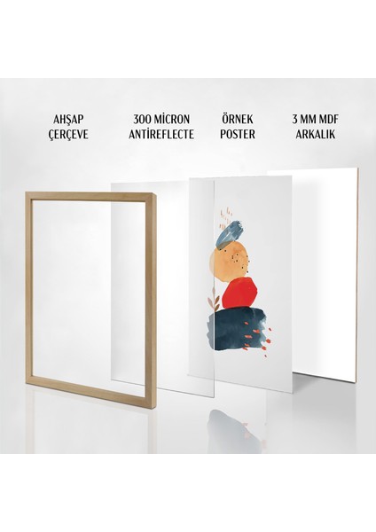 10'lu A4 Çerçeve, Belge Çerçevesi, Diploma, Sertifika, Fotoğraf Çerçevesi, Resim Çerçevesi, 21 x 30