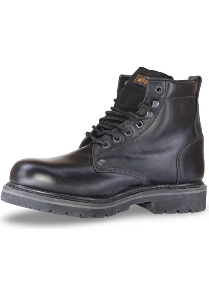Hebreard Black Erkek Nubuk Bot - Siyah