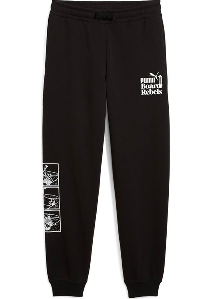 MID90S Sweatpants Tr B Siyah Erkek Çocuk Eşofman Altı