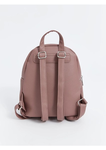 Accessorıes Pembe Deri Görünümlü Kadın Sırt Çantası fiyatları