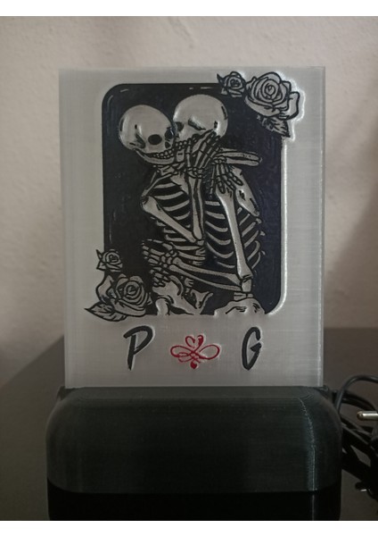 Sevgiliye-Eşe Özel Harfli Dekoratif LED Lamba Model7 - Kablolu Adaptörlü - Beyaz Işıklı fiyatları