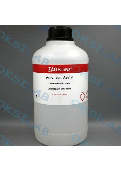 Amonyum Asetat Likit %50 Chem Pure 1 Lt