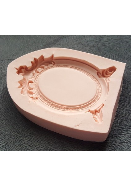Oval Çerçeve 12CM Silikon Kalıp K-111 fiyatları