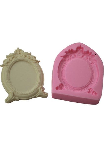 Oval Çerçeve 12CM Silikon Kalıp K-111 modelleri