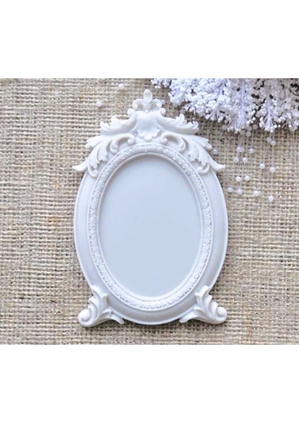 Oval Çerçeve 12CM Silikon Kalıp K-111 fırsatları