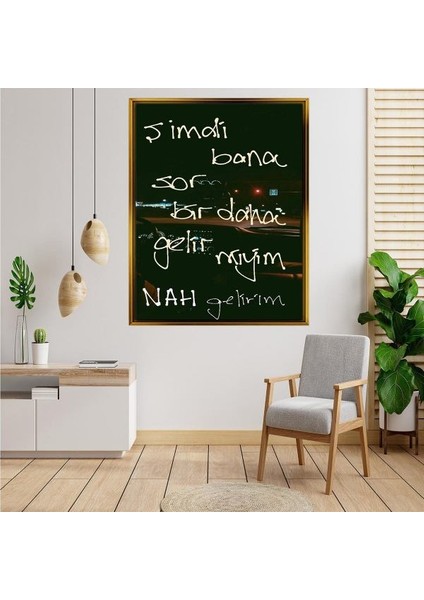 Altın Çerçeveli Tablo AS1077