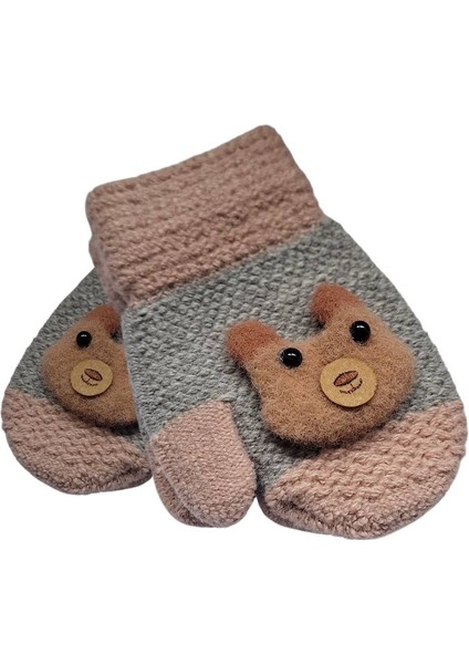 1-4 Yaş Kız Bebek & Çocuk Bere Eldiven 2'li Takım fırsatları