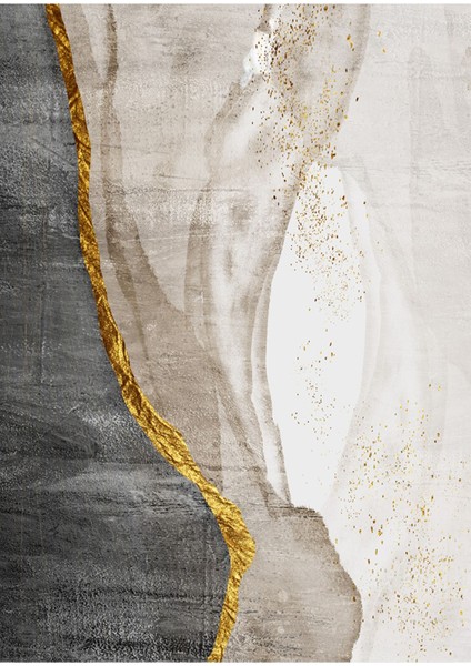 Harikabirev|siyah-Gri-Gold Soyut Çiçek Kombini 02 |çerçeveli Temperli Cam Tablo 3lü Yatay fiyatları