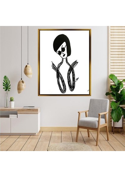 Altın Çerçeveli Tablo AS1613