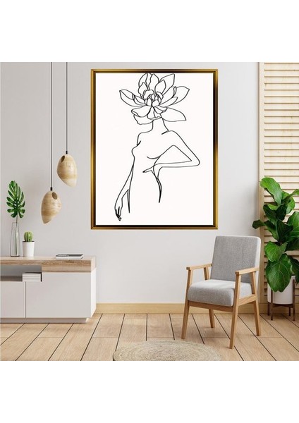 Altın Çerçeveli Tablo AS3159