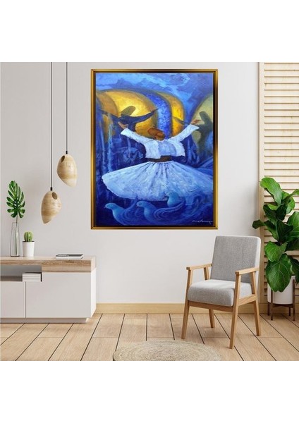 Altın Çerçeveli Tablo AS3494