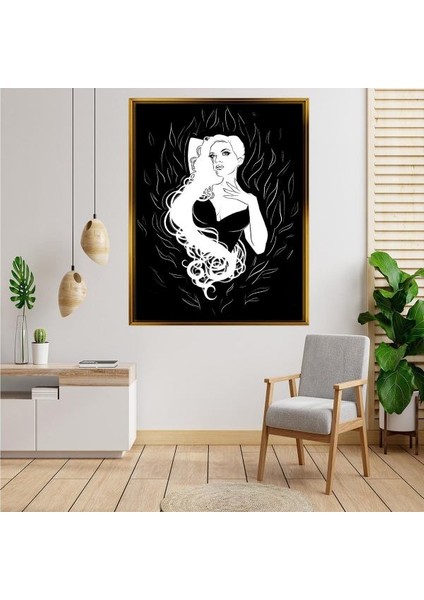 Altın Çerçeveli Tablo AS4110