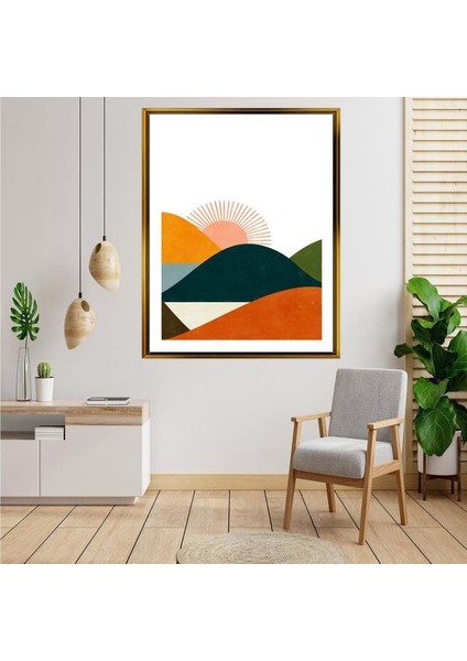 Altın Çerçeveli Tablo AS5715