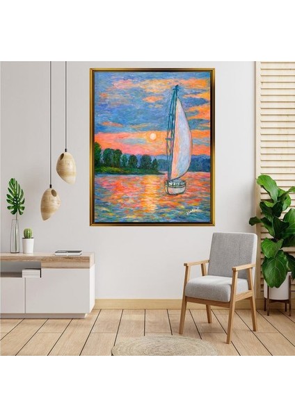 Altın Çerçeveli Tablo AS5879