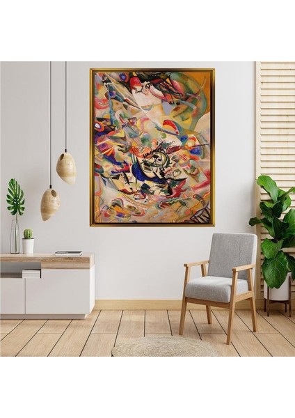 Altın Çerçeveli Tablo AS3930