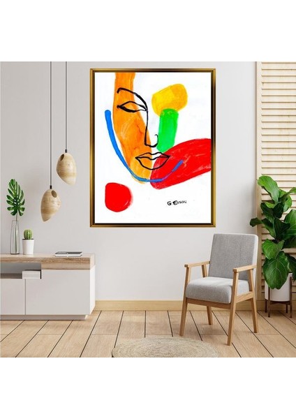 Altın Çerçeveli Tablo AS5307