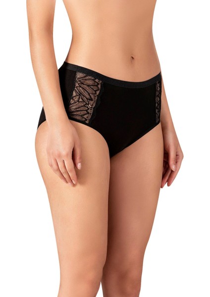 3'lü Paket Kadın Süprem Likralı Pamuklu Slip Bato Külot
