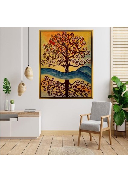 Altın Çerçeveli Tablo AS2304