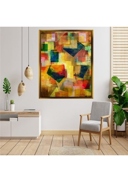 Altın Çerçeveli Tablo AS652