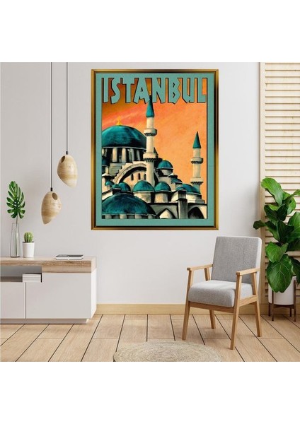 Altın Çerçeveli Tablo AS3206