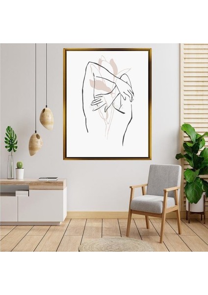 Altın Çerçeveli Tablo AS4107