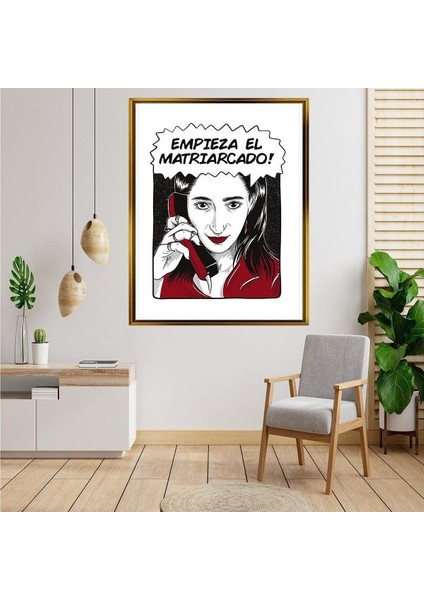 Altın Çerçeveli Tablo AS4208