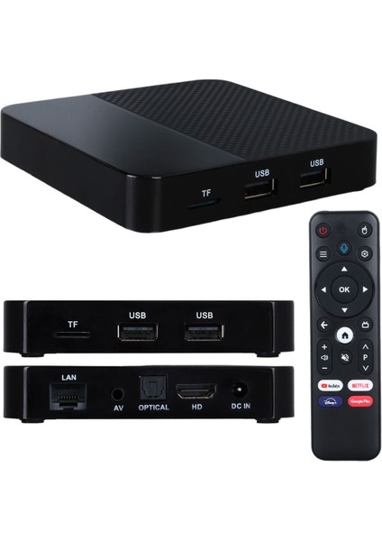 Magbox Magroıd H616 4+64 2.4g+5g Androıd Box (Androıd 12) (4914)