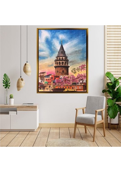 Altın Çerçeveli Tablo AS454