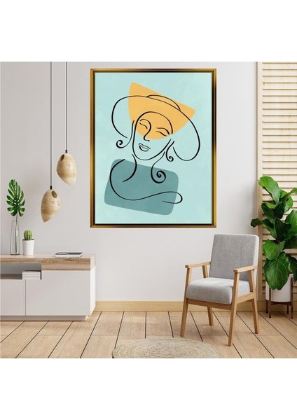 Altın Çerçeveli Tablo AS1494