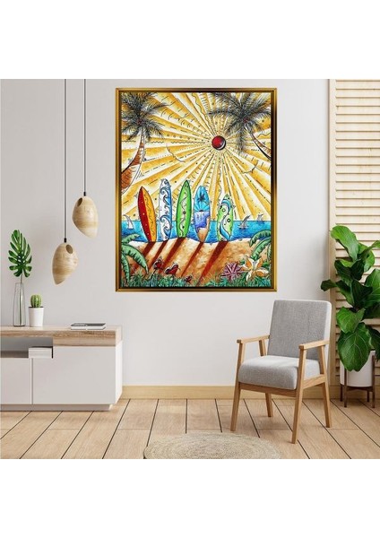 Altın Çerçeveli Tablo AS1873