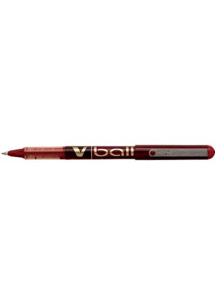 V-Ball Roller Kalem Yuvarlak Uç 0.7 mm Kırmızı fiyatları