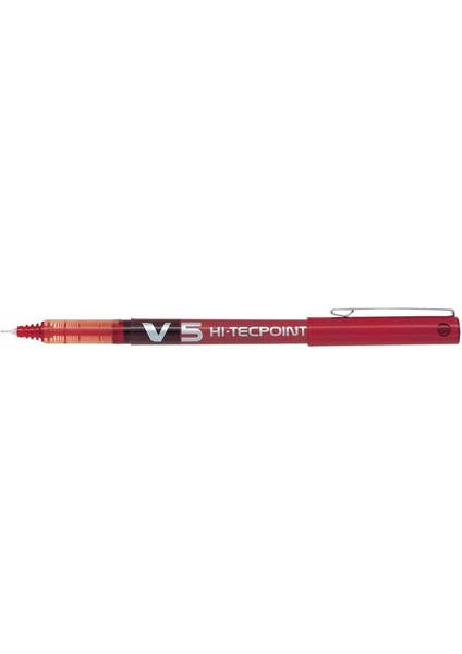 V5 Iğne Uçlu Roller Kalem Kırmızı Bx V5 R