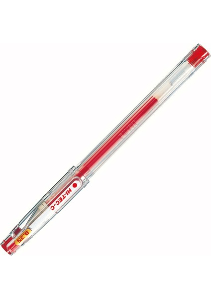 G-Tec Jel Kalem 0.25 Kırmızı (Bl-Gc)