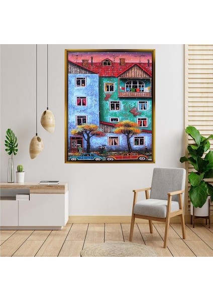 Altın Çerçeveli Tablo AS2413